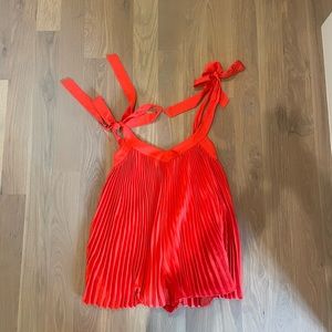 Keepsake Tie Shoulder Size Small Romper New Without Tags